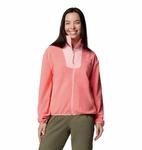 Columbia Sequoia Grove Full Zip Fleece Damen Rollkragenpullover, rot, Gr. M