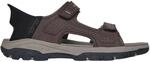 Skechers Tresmen - Reece Herren Slipper, braun, Gr&ouml;&szlig;e 41 197976354784