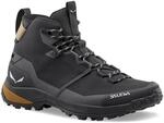 Salewa Puez 2 Mid Powertex Herren Trekking-Halbschuhe, schwarz, Gr&ouml;&szlig;e 40 &frac12;