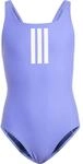 Adidas 3-Streifen M&auml;dchen Badeanzug, blau 4067901626742