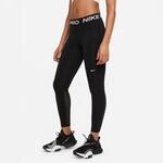 Nike Pro Mid-Rise Mesh-Paneled Damen Tights, schwarz 194499513193
