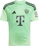 Adidas FC Bayern M&uuml;nchen 25/26 Torwart Kinder Trikot, t&uuml;rkis 4068809799958