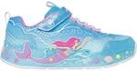 Skechers S-Lights: Mermaid Dreams Kinder Freizeitschuhe, blau, Gr&ouml;&szlig;e 27