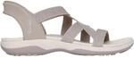 Skechers Reggae Slim - Stretch Flex Damen Sandalen, grau, Gr&ouml;&szlig;e 36 197627524399