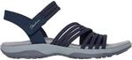 Skechers Reggae Slim - Coffee Run Damen Sandalen, blau, Gr&ouml;&szlig;e 36 198376936402