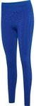 Hummel MT LEO Seamless MW Damen Tights, blau 5715454542253