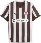 Puma FC St. Pauli Home Herren T-Shirt, braun 4069157797504