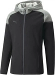 Puma 657987_03, Puma TeamCUP Casuals Hooded Herren Blouson, schwarz, Gr. L male
