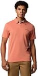 Columbia Nelson Point Herren Poloshirt, orange 195982243672