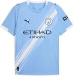 Puma Manchester City Home Replica Herren T-Shirt, blau 4069157637633