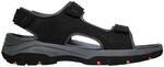 Skechers Tresmen - Garo Herren Sandalen, schwarz, Gr&ouml;&szlig;e 46 194428173467