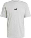 Adidas Essentials Small Logo Single Herren T-Shirt, grau 4067905161607