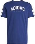 Adidas Codes Collegiate Linear Graphic Herren T-Shirt, blau 4067891712555