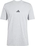 Adidas Essentials 3-Streifen Single Herren T-Shirt, grau 4067902753195
