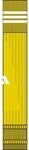 Adidas Team Bein-Sleeves Str&uuml;mpfe, gelb 4067902602066