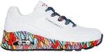 Skechers Uno - Ravaged Love Damen Freizeitschuhe, wei&szlig;, Gr&ouml;&szlig;e 35 198376589677
