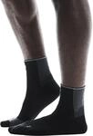 On Performance Run Mid Socken, schwarz 7615537273655