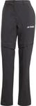 Adidas Terrex Multi Zip-Off Damen Hose, schwarz 4067894622219