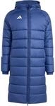 Adidas Tiro 24 Long Mantel Herren Fu&szlig;balljacke, blau 4066757239601