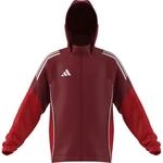 Adidas Tiro 25 Competition All-Weather Jacke Kinder Fu&szlig;balljacke, rot 4067891148736