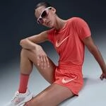 Nike One Dri-Fit Mid-Rise-Lined Damen Shorts, orange 197859671656