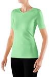 Falke C Shortsleeved Shirt Regular Damen Unterhemd, gr&uuml;n 4043874616973
