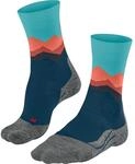 Falke 16194_6206, Falke Trekking 2 Explore Damen Socken, blau female