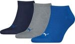 Puma Plain 3er-Pack Socken, blau 8720245858182