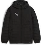 Puma teamADDITIONS Hooded Padded Herren Fu&szlig;balljacke, schwarz 4067984092342