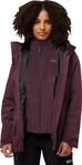 Jack Wolfskin A60333_I0116, Jack Wolfskin Rotwand 3-in-1 Damen Funktionsjacke, lila