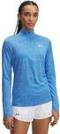 Under Armour Tech Half-Zip Damen Longsleeve, blau 198632825815