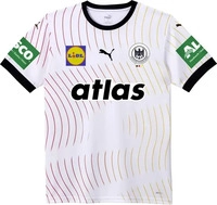 Puma 946356_01, Puma DHB Home with sponsor Herren T-Shirt, wei&szlig; male
