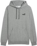 Puma ESS Small No. 1 Logo FL Herren Kapuzensweater, grau 4067983669996