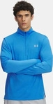 Under Armour 6005542_402, Under Armour Launch 1/4 Zip Herren T-Shirt, blau, Gr. S