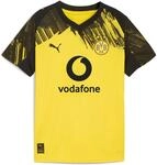 Puma BVB Home Replica Junior with Sponsor Kinder T-Shirt, gelb 4069159617091