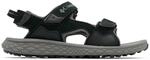 Columbia Konos Hiker 3-Strap Herren Trekkingsandalen, schwarz, Gr&ouml;&szlig;e 43
