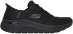 Skechers Arch Fit 2.0 - Easy Chic Damen Slipper, schwarz, Gr&ouml;&szlig;e 37 &frac12; 197627689104