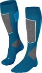 Falke 16550_6836, Falke Skiing 4 Advanced Herren Str&uuml;mpfe, blau, Gr. 43 male