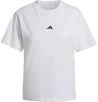 Adidas Essentials Small Logo Cotton Damen T-Shirt, wei&szlig; 4067905788071