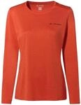Vaude Essential LS Damen T-Shirt, orange, Gr. 38 4067729075241