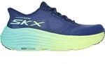 Skechers Max Cushioning Endeavour - Hallandale Damen Slipper, blau, Gr&ouml;&szlig;e 40