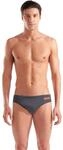 Arena Team Swim Briefs Solid Herren Badehose, grau 3468337617631