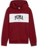 Puma Squad FL Jungen Kapuzensweater, rot 4067981000401
