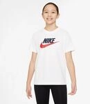 Nike Sportswear Futura HBR Kinder Kapuzensweater, wei&szlig; 197596165838