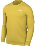 Nike Sportswear French Terry Crew Herren Sweatshirt, gelb 195245429300