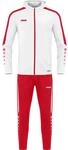 Jako Polyester Power Damen Jogginganzug, wei&szlig; 4067633061545