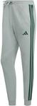 Adidas Essentials 3-Streifen French Terry Herren Hose, gr&uuml;n 4068805002793