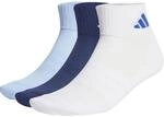 Adidas Cushioned Sportswear Ankle Socks 3er-Pack Socken, blau 4068821224650