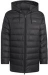 Adidas Essentials Climawarm 3-Stripes Light Down Hooded Herren Jacke, schwarz