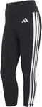 Adidas Optime Essentials Workout 3-Stripes 3/4 Damen Tights, schwarz 4068822094702